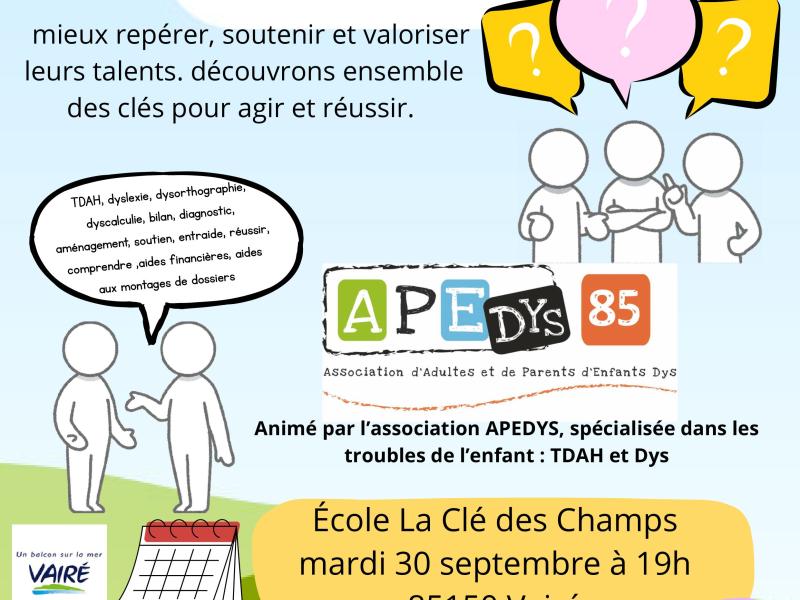 Conférence mardi 30 septembre à 19h